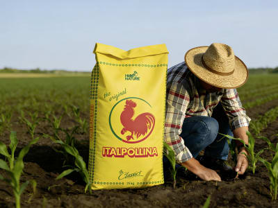 Italpollina Organischer Dünger NPK + Mg organisch-tierischer NPK Naturdünger 25 kg Sack  Pellet