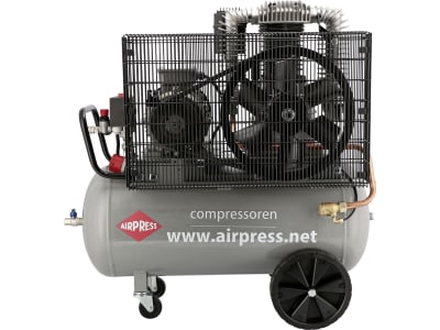 Airpress Kompressor "HK 1000-90 Pro" 90 l-Behälter, Abgabeleistung 696 l/min, 11 bar, 360645