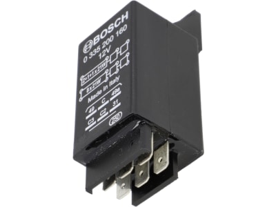 Bosch Blinkgeber 12 V, für Traktor Hürlimann, John Deere, Lamborghini, Same, Schilter, Steyr, 0 335 200 160