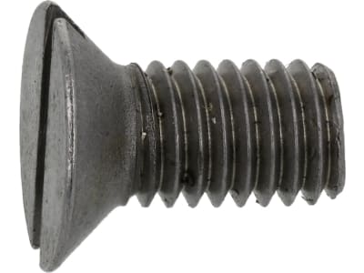 Senkkopfschraube DIN 963, 4.8, blank, Schlitz