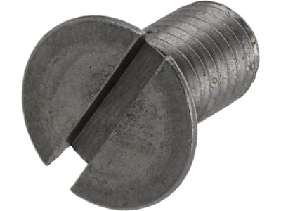 Senkkopfschraube DIN 963, 4.8, blank, Schlitz