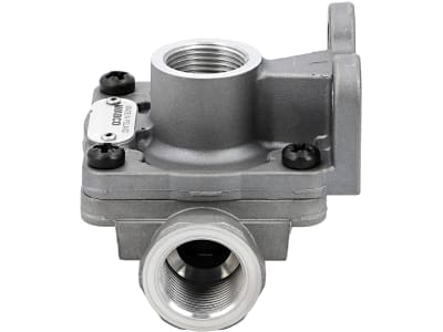 Wabco Schnellentlüftungsventil, Pneumatisch, mit ByPass, auch 2-Wegeventil, Betriebsdruck max. 12 bar, 973 500 000 0