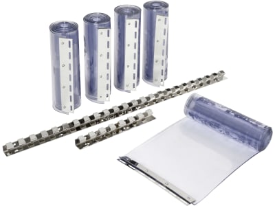 KERBL Streifenvorhang 1.300 x 2.250 mm für Paddock- und Boxentüren, Komplettset, 291162 KERBL Streifenvorhang 1.300 x 2.250 mm für Paddock- und Boxentüren, Komplettset, 291162