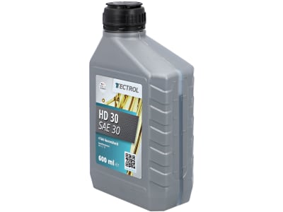TECTROL HD 30 RASENMÄHERÖL 600 ml Flasche SAE 30  Einbereichs-Motorenöl, mineralisch, 4-Takt Motorenöl , Rasenmäheröl