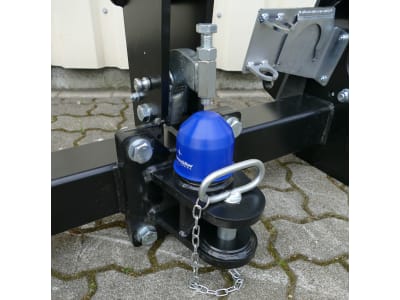 Düvelsdorf Anbausatz Zugöse und Kugelkupplung "K80" für Euroadapter für Dreipunktanbau Kat. 2/Kat. 3, 3519295