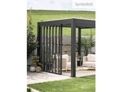 biohort® Lamellenseitenwand für Pergola
