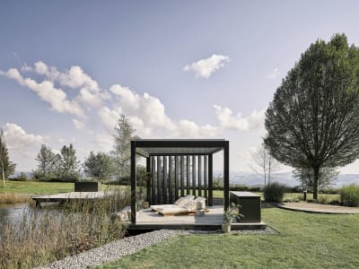 biohort® Lamellenseitenwand für Pergola