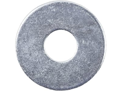Kotflügelscheibe DIN 9021 17,0 x 50 x 3 mm, Stahl, verzinkt; blau passiviert (A2K), 041616