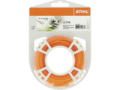 STIHL Mähfaden rund + leise 2,4 mm/15,2 m, orange, 0000 930 2419