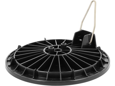 Perrot Deckel schwarz mit Sicherungsspange, für Versenkregner<br>VP3, RB25341