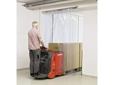 KERBL Streifenvorhang 1.300 x 2.250 mm für Paddock- und Boxentüren, Komplettset, 291162 KERBL Streifenvorhang 1.300 x 2.250 mm für Paddock- und Boxentüren, Komplettset, 291162