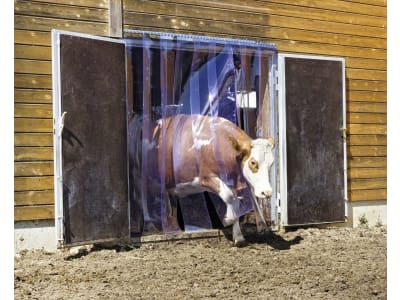 KERBL Streifenvorhang 1.300 x 2.250 mm für Paddock- und Boxentüren, Komplettset, 291162 KERBL Streifenvorhang 1.300 x 2.250 mm für Paddock- und Boxentüren, Komplettset, 291162