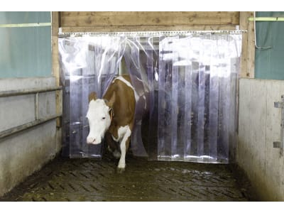KERBL Streifenvorhang 1.300 x 2.250 mm für Paddock- und Boxentüren, Komplettset, 291162 KERBL Streifenvorhang 1.300 x 2.250 mm für Paddock- und Boxentüren, Komplettset, 291162