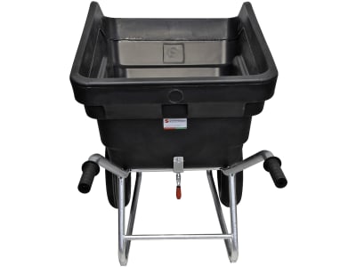 Growi® Schubkarre "Compactkarre" Mulde 300 l, PE (Polyethylen) kippbar, 15720