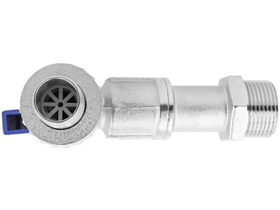 Geka® Kugelhahn Messing vernickelt