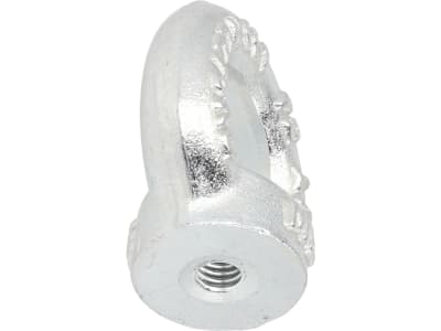 Ringmutter M 6 DIN 582, Stahl (C15 E), verzinkt; blau passiviert (A2K), 039596