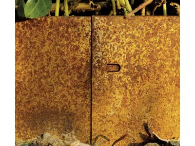 bellissa Rasenkante Corten Cortenstahl  118 x 20 cm Beeteinfassung Metallkante
