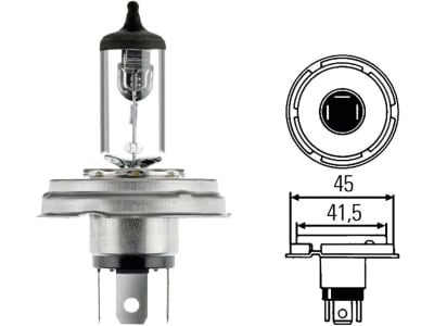 Hella® Halogenlampe R2 (Bilux), 24 V, 55 W; 50 W, P45t, 8GD 002 088-271 Hella® Halogenlampe R2 (Bilux), 24 V, 55 W; 50 W, P45t, 8GD 002 088-271