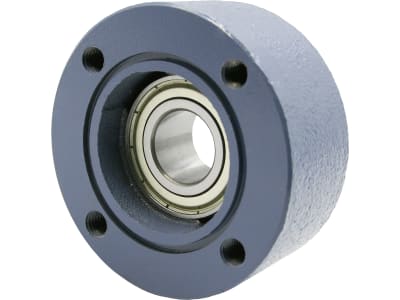 EBS Flanschlager 25 mm, 4-Loch, für Walze Lemken, LDM.000.130