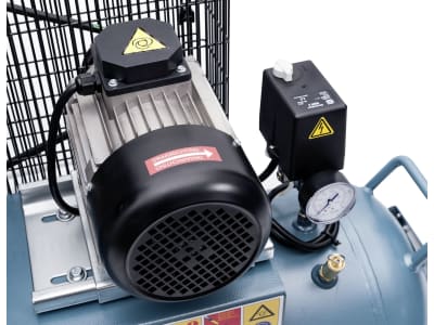 Airpress Kompressor "K 100-450" 100 l-Behälter, Abgabeleistung 238 l/min, 12 bis 14 bar, 36512-N
