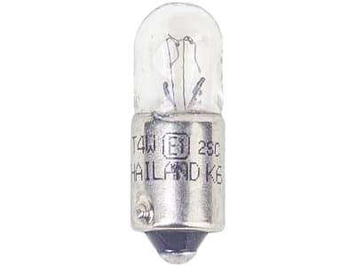 Hella® Kugellampe T4W, 24 V, 4 W, BA9s, 8GP 002 067-241 Hella® Kugellampe T4W, 24 V, 4 W, BA9s, 8GP 002 067-241