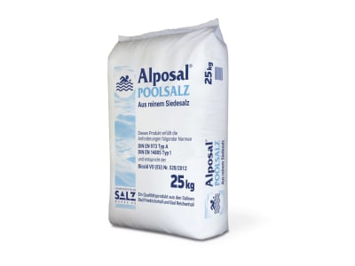 SWS Alposal Poolsalz für kristallklares Poolvergnügen 25 kg Sack