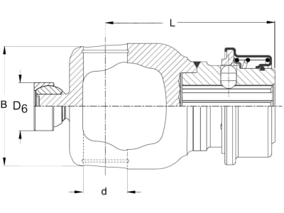 Walterscheid Weitwinkelanschlussgabel "ASG P" PW80° mit Ziehverschluss Walterscheid Weitwinkelanschlussgabel "ASG P" PW80° mit Ziehverschluss