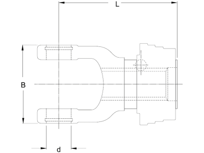 Walterscheid Anschlussgabel "QSG" Ziehverschlussautomatik QSG