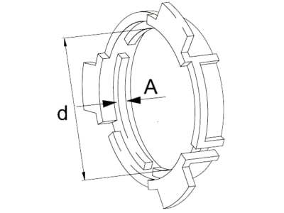 Walterscheid Gleitring "SD35" W, 2600; 2700 Schutz SD 35, 1342315