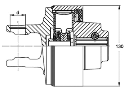 Walterscheid Nockenschaltkupplung "K64/12R" W Baugröße 2300, Auslösekraft 1.200 Nm, Profil 1 3/8" 6, Verschluss Klemmkonus CC, 1693055 Walterscheid Nockenschaltkupplung "K64/12R" W Baugröße 2300, Auslösekraft 1.200 Nm, Profil 1 3/8" 6, Verschluss Klemmkonus CC, 1693055