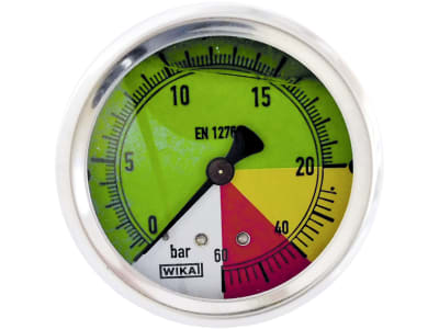 Agrotop Glyzerin-Manometer, Anschluss 1/4" AG hinten, 0 bis 60 bar, 10199 Agrotop Glyzerin-Manometer, Anschluss 1/4" AG hinten, 0 bis 60 bar, 10199