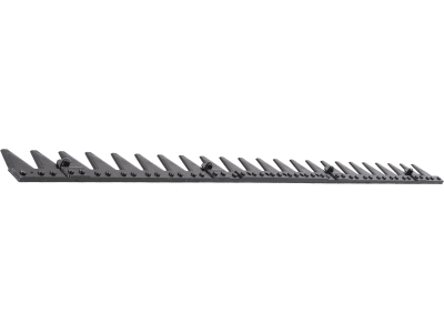 ESM Mähmesser 117 cm, mit Verstärkung, für Schwinghebelbalken Balkenmäher Agria, Bucher, Tielbürger, 251 0190