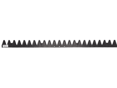 ESM Mähmesser 117 cm, mit Verstärkung, für Schwinghebelbalken Balkenmäher Agria, Bucher, Tielbürger, 251 0190