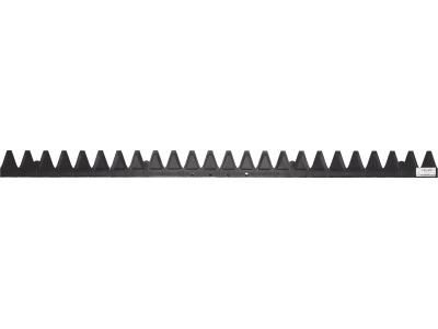 ESM Mähmesser 122 cm, mit Verstärkung, für Schwinghebelbalken Balkenmäher Bertolini, Bucher, 249 0930
