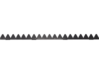ESM Mähmesser 145 cm, mit Verstärkung, für Fingerbalken Mittel-/Hochschnitt Balkenmäher Agria, 259 0660