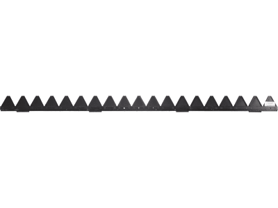 ESM Mähmesser 145 cm, mit Verstärkung, für Fingerbalken Mittel-/Hochschnitt Balkenmäher Agria, 259 0660