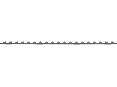 ESM Mähmesser 97 cm, ohne Verstärkung, für Hobby-Universalbalken Balkenmäher Agria, Holder, Tielbürger, 248 0110