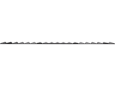 ESM Mähmesser 145 cm, mit Verstärkung, für Fingerbalken Mittel-/Hochschnitt Balkenmäher Agria, 259 0660