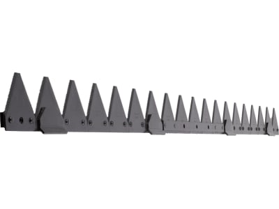 ESM Mähmesser 145 cm, mit Verstärkung, für Fingerbalken Mittel-/Hochschnitt Balkenmäher Agria, 259 0660