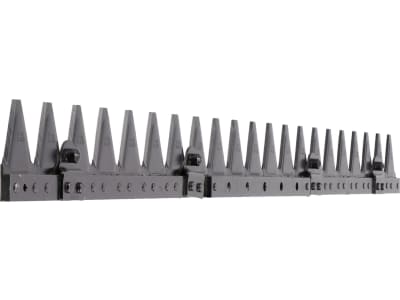 ESM Mähmesser 107 cm, mit Verstärkung, für Schwinghebelbalken Balkenmäher Bertolini, Carraro, Eumot, Holder, 249 0830