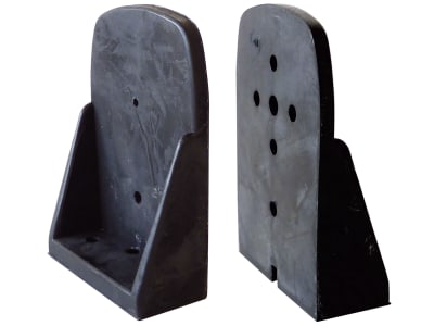 Hella® Halter für Positionsleuchten und Rückstrahler, schwarz, Gummi, 8HG 003 799-001 Hella® Halter für Positionsleuchten und Rückstrahler, schwarz, Gummi, 8HG 003 799-001
