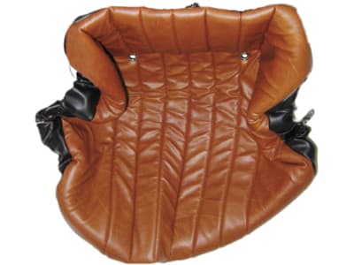 Sitzbezug, 1-teilig, braun, Kunstleder für Grammer S 42, S 42/1, DS 50 Sitzbezug, 1-teilig, braun, Kunstleder für Grammer S 42, S 42/1, DS 50