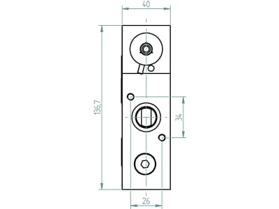 Zusatzsteuergerät, für Bosch-System SB 23 LS, AK -TB-, sitzdichtend, rechts Zusatzsteuergerät, für Bosch-System SB 23 LS, AK -TB-, sitzdichtend, rechts