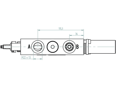 Zusatzsteuergerät, für Bosch-System SB 23 LS, AK -TB-, sitzdichtend, rechts