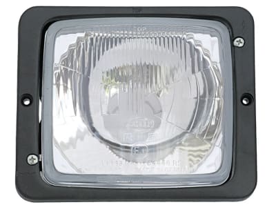 Fendt Hauptscheinwerfer, quadratisch, links/rechts, Halogen H4, 12 V; 24 V, X830160010000 Fendt Hauptscheinwerfer, quadratisch, links/rechts, Halogen H4, 12 V; 24 V, X830160010000