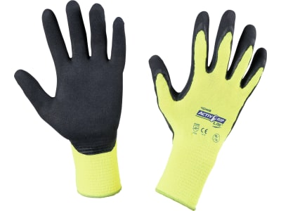 Keron Handschuh "Activ Grip Lite" Polyester-Feinstrick (13 Gauge) Latexbeschichtung mit MicroFinish® Keron Handschuh "Activ Grip Lite" Polyester-Feinstrick (13 Gauge) Latexbeschichtung mit MicroFinish®
