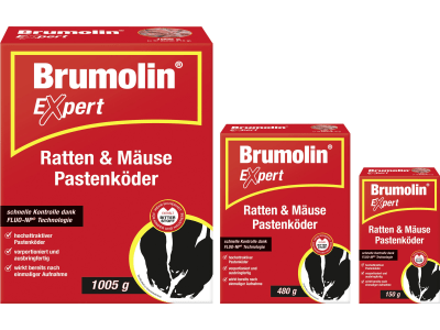 Brumolin Pastenköder "Expert" gegen Ratten, Mäuse