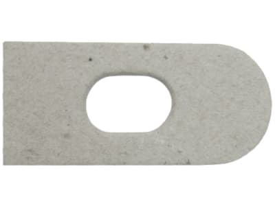 Rabe Pappscheibe eckig 65 x 30 x 2 mm 2731.07.00 Rabe Pappscheibe eckig 65 x 30 x 2 mm 2731.07.00