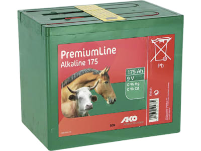 Ako Weidezaunbatterie "Premium Line" 9 V/175 Ah Alkali/Mangan (Alkaline), 350531