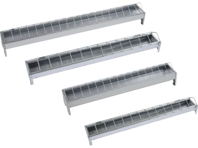 KERBL Futtertrog Metall verzinkt, für Küken; Hühner KERBL Futtertrog Metall verzinkt, für Küken; Hühner